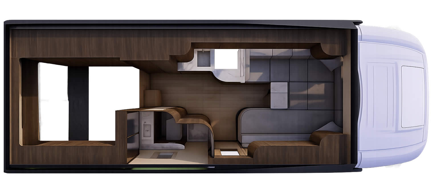 Tatrex 8200L Floor plan